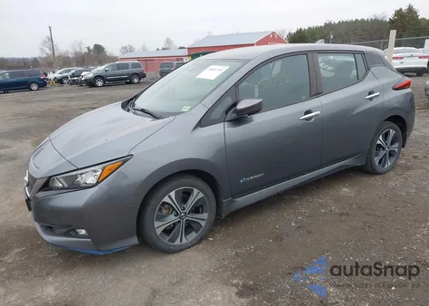2019 Nissan Leaf Sv Plus z USA, uszkodzony, nr VIN 1N4BZ1CP6KC317950